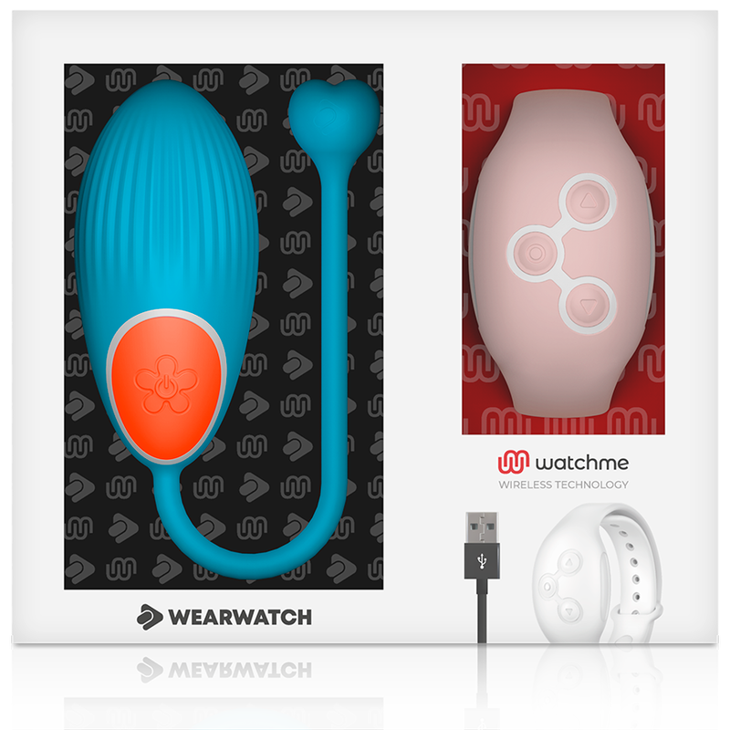 Ovetto vibrante Wearwatch egg wireless technology watchme blu / rosa