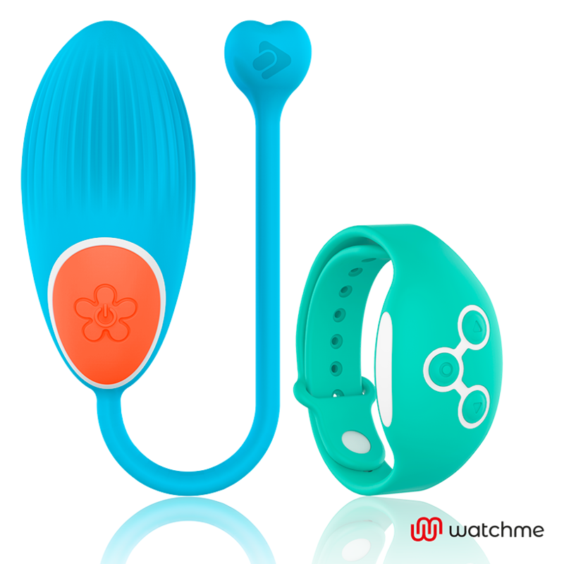 Ovetto vibrante Wearwatch egg wireless technology watchme blu / acquamarina