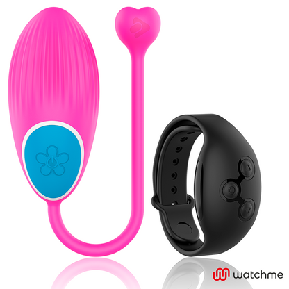 Ovetto vibrante Wearwatch egg wireless tecnologia watchme fucsia e nero