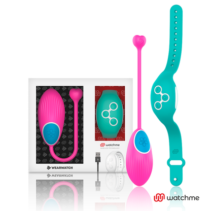 Ovetto vibrante Wearwatch egg wireless technology watchme fucsia / acquamarina