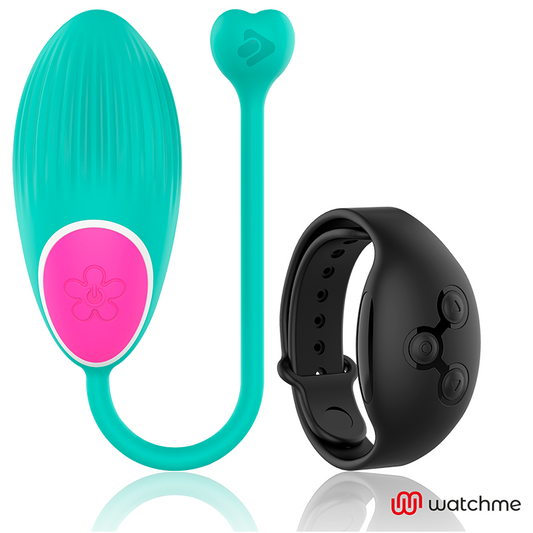 Ovetto vibrante Wearwatch egg wireless technology watchme acquamarina e nero