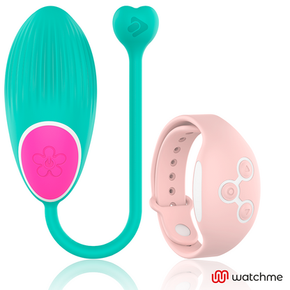 Ovetto vibrante Wearwatch egg wireless technology watchme acquamarina / corallo