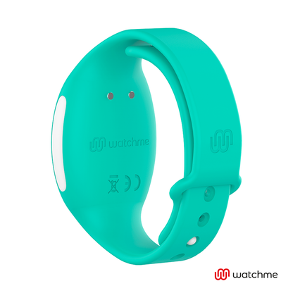 Vibratore telecomandato Wearwatch dual pleasure wireless technology watchme celeste e acquamarina