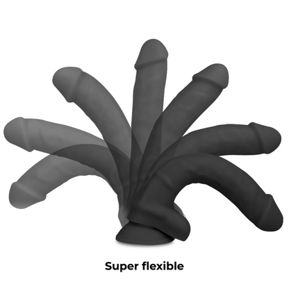 Strap-on dildo Cock miller nero 19,5 cm