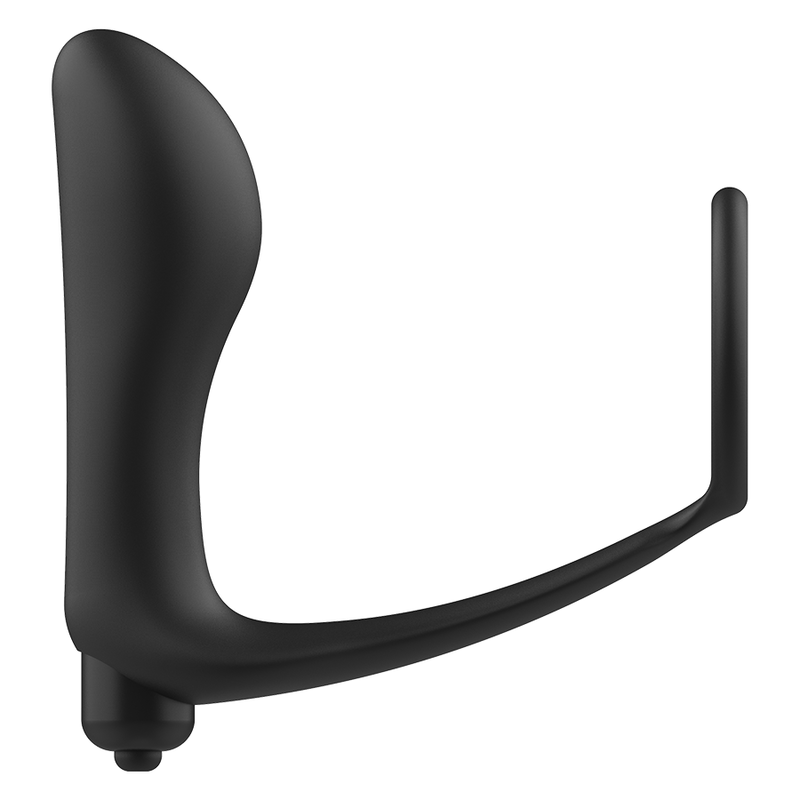 Plug anale vibrante di giocattoli didattici con anello del pene