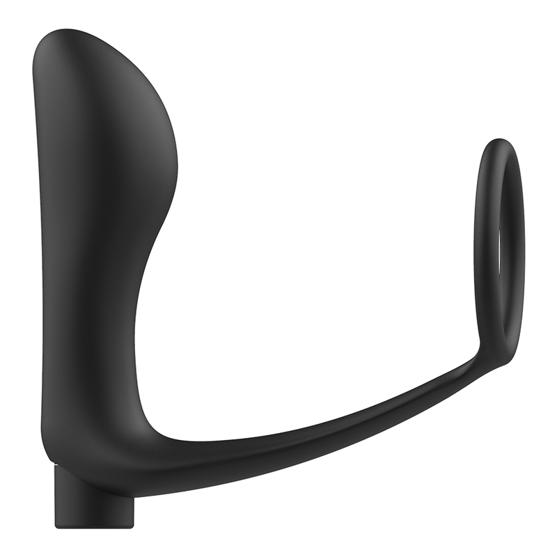 Anneau pénien avec télécommande addicted toys plug anal noir rechargeable