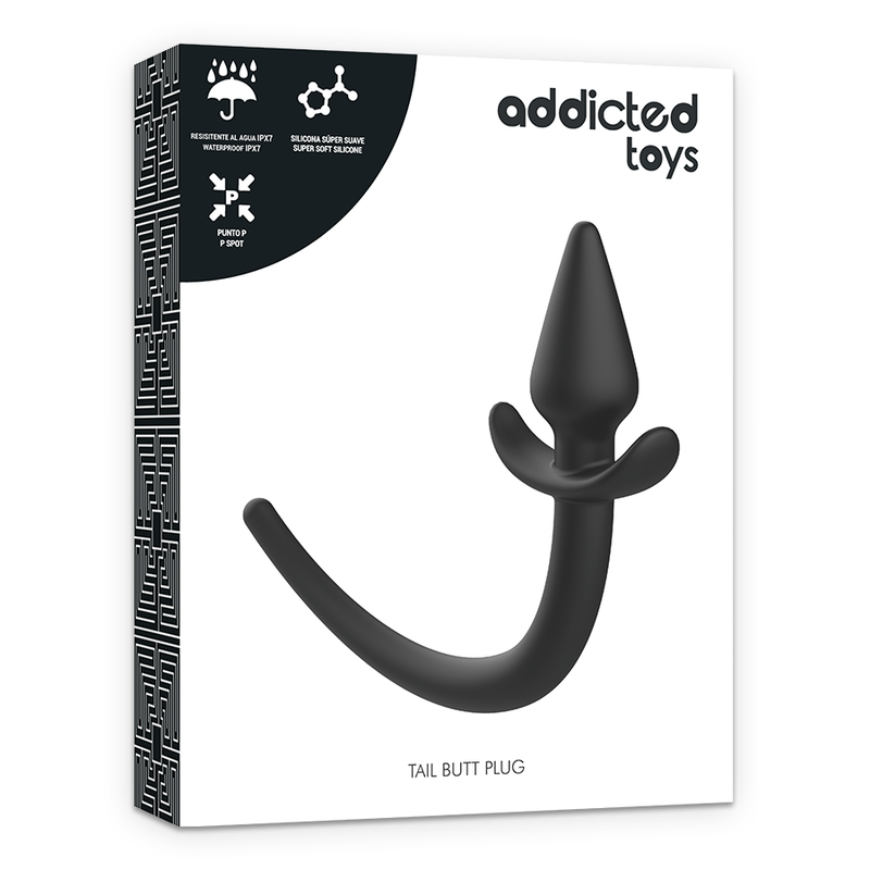 Giocattoli addicted puppy plug anal silicone