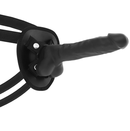 Strap-on dildo Cock miller nero 19,5 cm