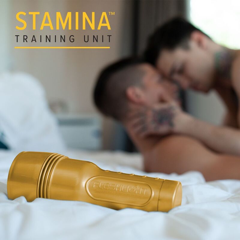 Fleshlight Stamina Training Unit Butt Oro - Masturbatore uomo