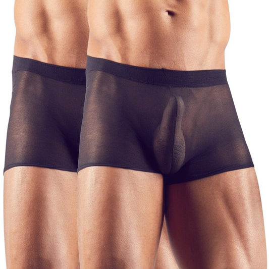 Conjunto de 2 bóxers transparentes