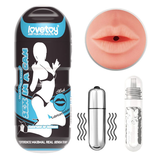Masturbador vibrador de boca sexy