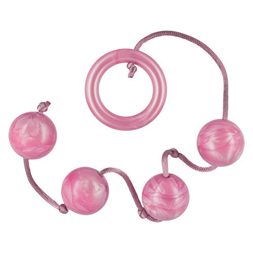 Bolas vaginales perlas rosas