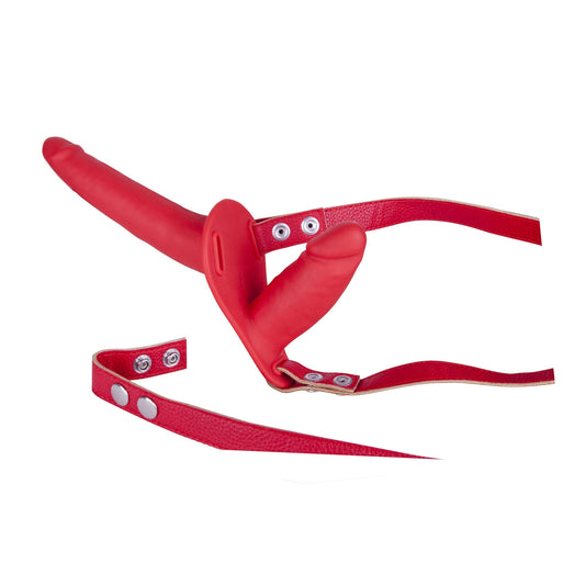 Compagnon double sexe avec sangle