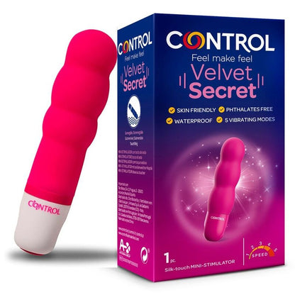 Mini stimolatore segreto in velluto di controllo