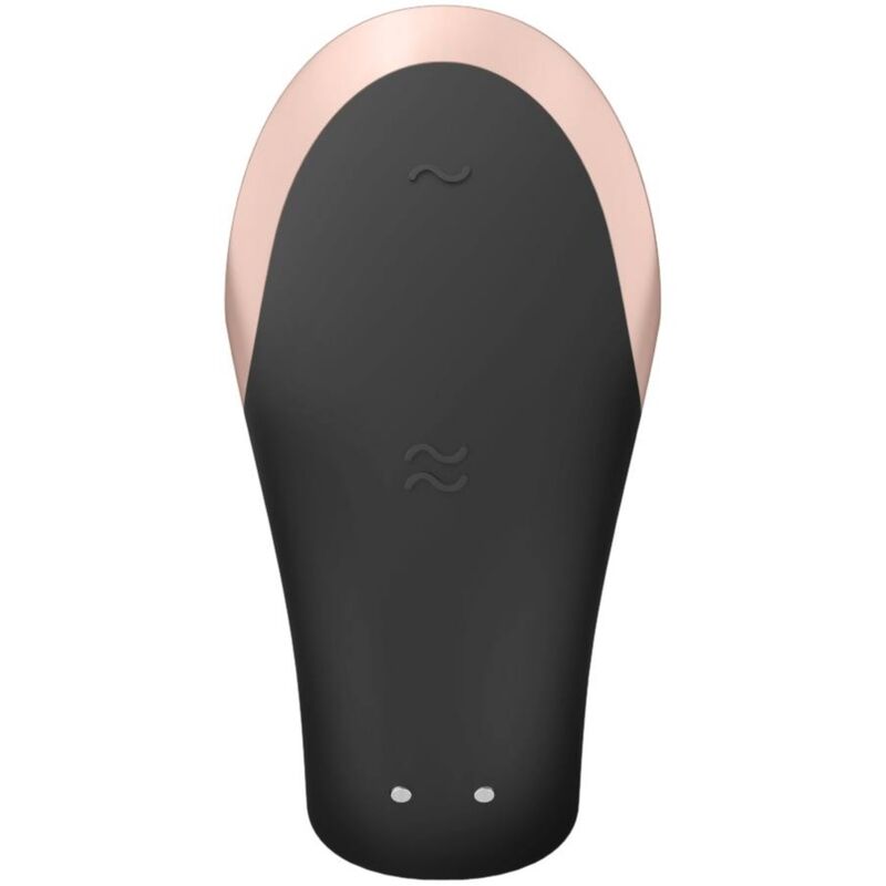 Vibratore telecomandato - Satisfyer double love luxury partner nero