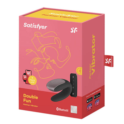 Vibratore telecomndato - Satisfyer Double fun nero