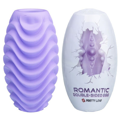 Masturbatore da uomo - Pretty love romantic ovetto doppio viola