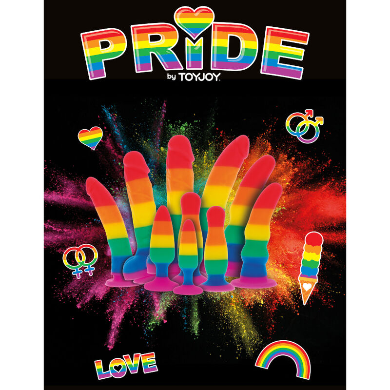 Pride - broche drapeau LGBT twink 8,5 cm