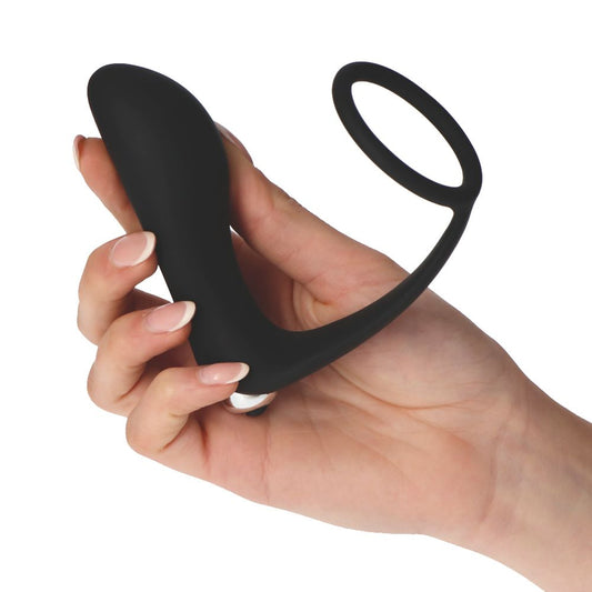 Vibrador anal con anillo P