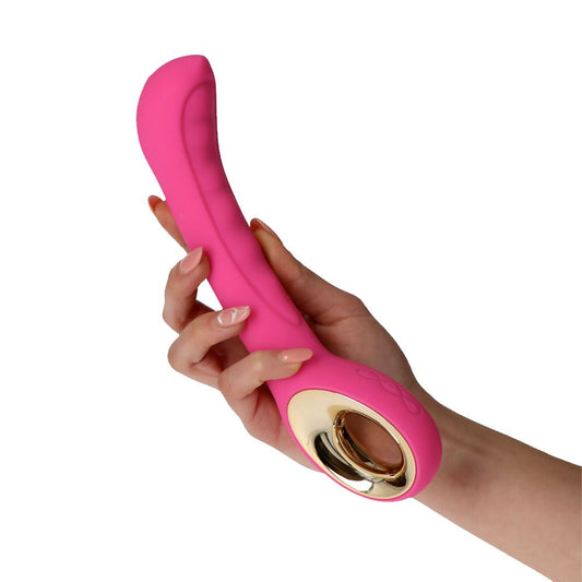 Vibrador con agarre del punto G